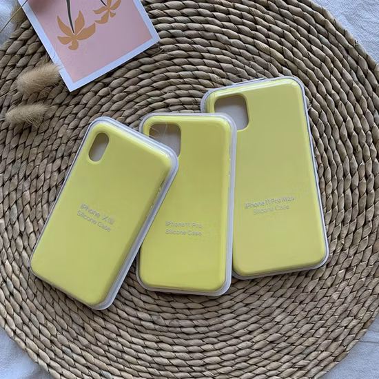 Acessórios originais para capa de celular líquido para iPhone X